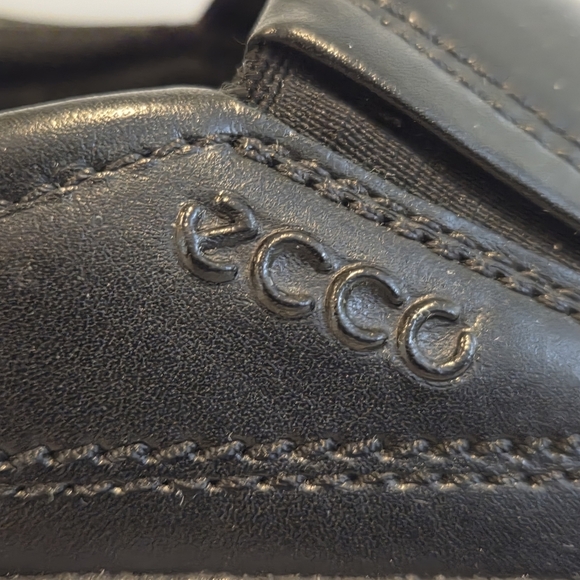 ECCO Helsinki Men\'s Slip On Comfort Dress Shoes Size EU 47 US 13 Black Leather main image 8